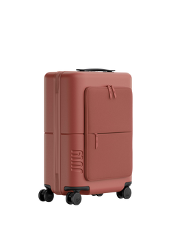 July Carry On Pro SnapSleeve™ 4-Wheel 55cm Cabin Case - view 2, Clay