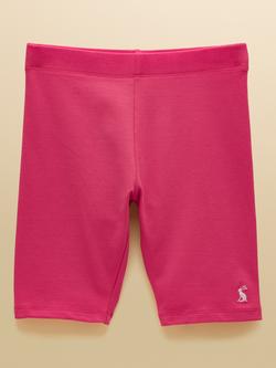 Joules Kids' Cycling Shorts, Pack of 2, Pink - view 2, Pink