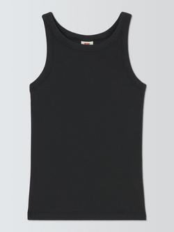 Levi's Essential Racerback Vest Top, Caviar, Caviar