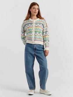 Chinti & Parker Miffy Fair Isle Cardigan, Multi, Multi