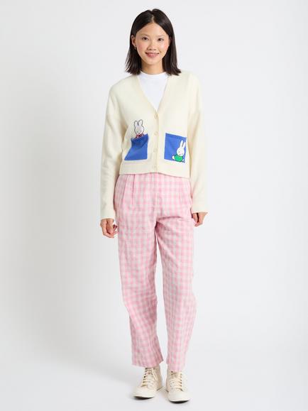 Chinti & Parker Miffy Pocket Wool Rich Cardigan, Cream
