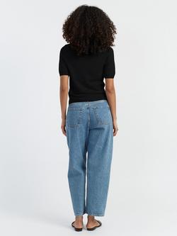 Chinti & Parker Pure Wool Knit Top - view 2, Black