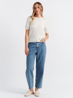 Chinti & Parker Pure Wool Knit Top, Cream