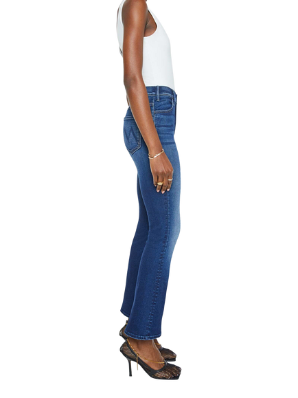 MOTHER Hustler High Rise Flared Jeans, Taking Chances - view 2, Taking Chances