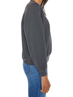 MOTHER The Biggie Crew Neck Sweatshirt - view 2, Dark Grey