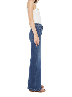 MOTHER High Rise Wide Leg Jeans, One Last Shot - view 2, One Last Shot