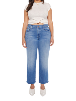 MOTHER The Mid Rise Rambler Jeans, Piece By Piece, Piece By Piece