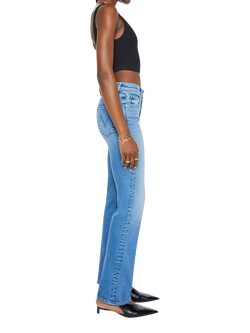MOTHER The Kick It High Rise Straight Jeans, Fan Favorite - view 2, Fan Favorite