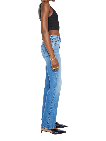 MOTHER The Kick It High Rise Straight Jeans, Fan Favorite - view 2, Fan Favorite