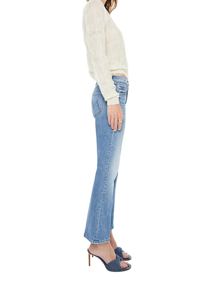 MOTHER The Outsider Flood Bootcut Jeans, Heads Or Tails - view 2, Heads Or Tails