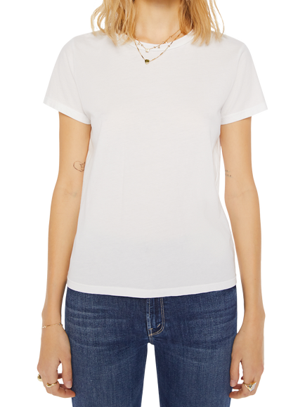 MOTHER The Lil Goodie Goodie T-Shirt, White
