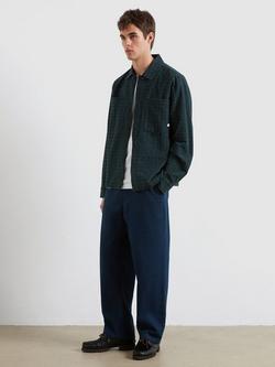 Farah Cotton Regular Fit Check Shirt, Poplar Green - view 2, Poplar Green