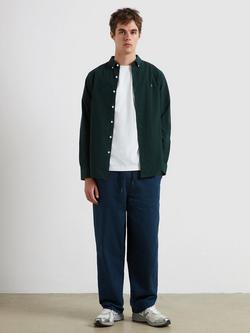 Farah Steen Organic Cotton Shirt, Woodland Pine Marl - view 2, Woodland Pine  Marl