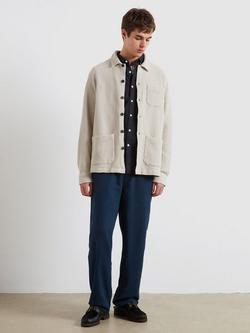 Farah Castlefield Cotton Regular Fit Shirt, White Smoke - view 2, White Smoke