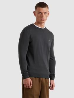 Farah Mullen Wool Jumper, Submarine Grey, Submarine Grey