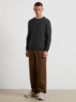 Farah Mullen Wool Jumper, Submarine Grey - view 2, Submarine Grey