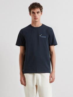 Farah Roderick Graphic T-Shirt, True Navy, True Navy