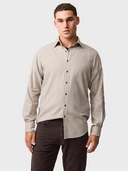 Rodd & Gunn Roys Hill Pure Cotton Sports Fit Shirt, Tussock, Tussock