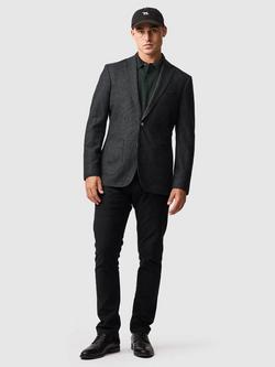 Rodd & Gunn Textured Australian Wool with Cotton Blazer, Emerald - view 2, Emerald