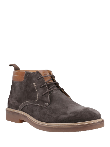 Hush Puppies Gideon Suede Chukka Boots - view 2, Chocolate