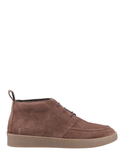 Hush Puppies Rory Suede Desert Boots, Chocolate