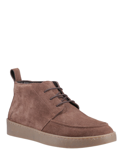 Hush Puppies Rory Suede Desert Boots - view 2, Chocolate