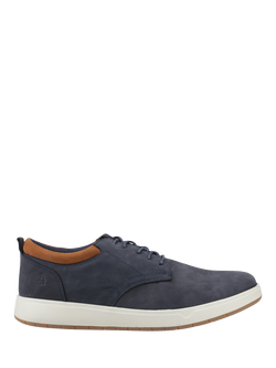 Hush Puppies Bowen Leather Casual Shoes, Navy, Navy