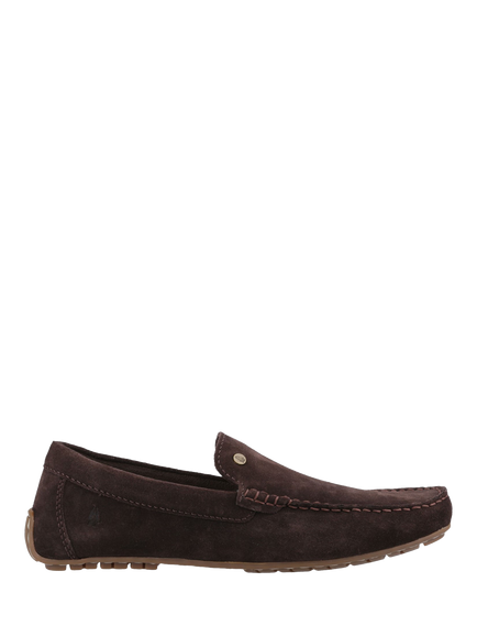 Hush Puppies Ralph Suede Slip On Loafers, Brown