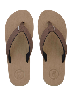 FoamLife Sully Flip Flops, Putty - view 2, Putty