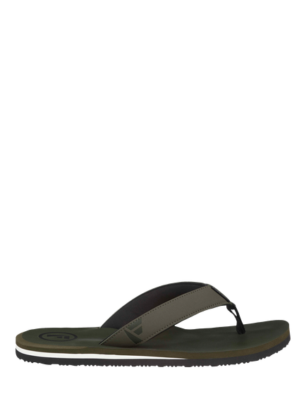 FoamLife Tarlan Flip Flops, Olive, Olive