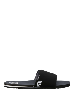 FoamLife Tarlan Slider Sandals, Black, Black