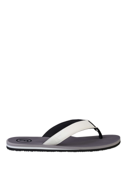 FoamLife Traa Beach Flip Flops, Stone Grey/White 044, Stone Grey/White 044