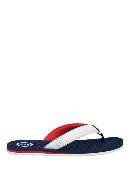 FoamLife Traad Flip Flops, Navy/Multi, Navy/Multi