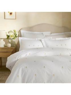 Sophie Allport Sunflowers Duvet Cover Set, White