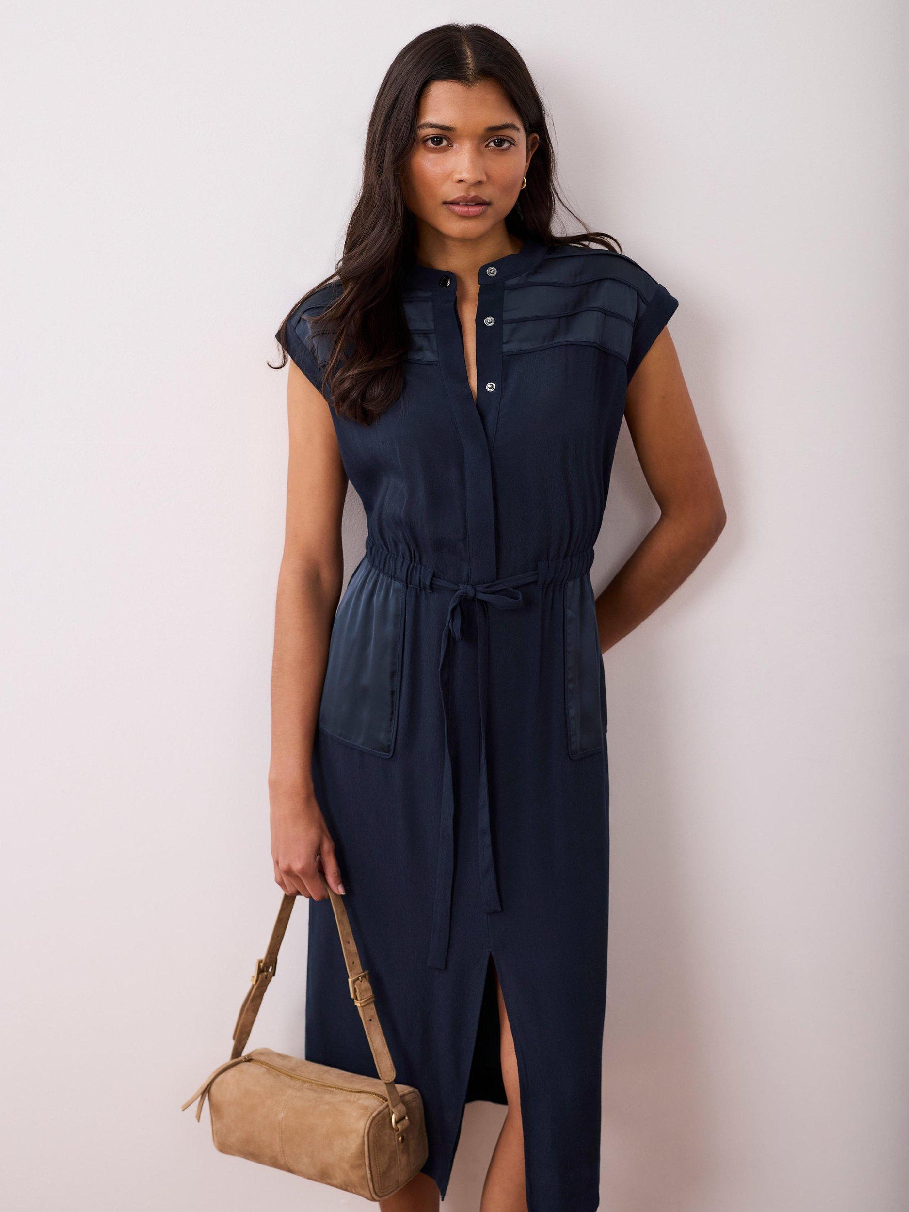 mint-velvet-satin-detail-utility-shirt-midi-dress-blue-navy