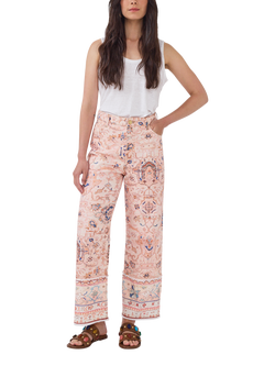 Hayley Menzies Desert Loom Wide Leg Jeans, Desert Loom - Pink - view 2, Desert Loom - Pink