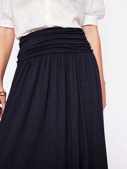 Boden Rosaline Jersey Skirt containing LENZING™ ECOVERO™ Viscose, Navy - view 2, Navy