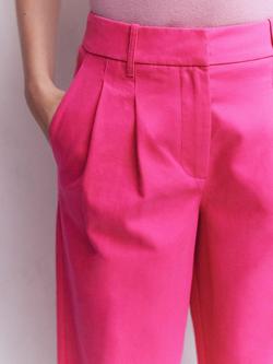 Boden Bloomsbury Tailored Trousers, Pink Peony - view 2, Pink Peony