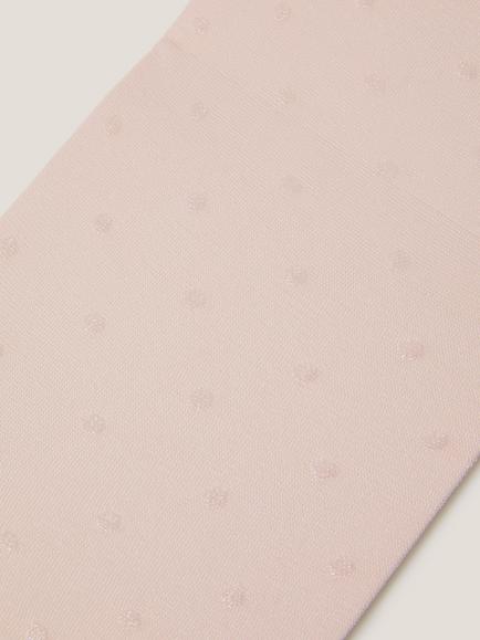 Monsoon Kids' Bridal Spot Tights, Pink - view 2, Pink