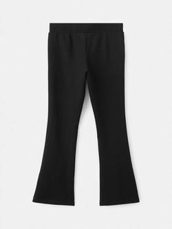 Mango Kids' Nerve Adjustable Waist Leggings, Black - view 2, Black