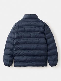 Mango Kids' Unico Wayerproof Quilted Jacket - view 2, Navy