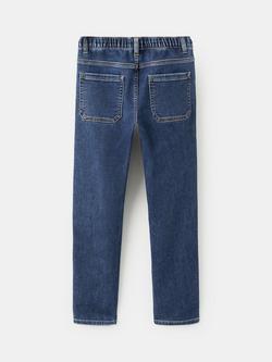 Mango Kids' Comfy Drawstring Jeans - view 2, Open Blue