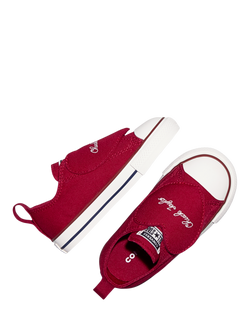 Converse Kids' All Star Chuck Canvas Heart Shoes, Da/Wh/Bl - view 2, Da/Wh/Bl