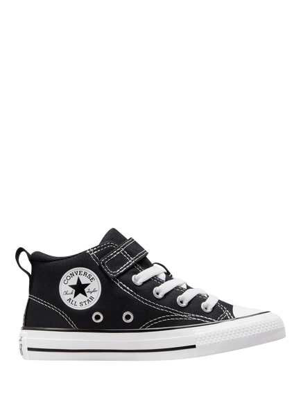 Converse Kids' Chuck Taylor All Star Canvas Trainers, Black/White, Black/White