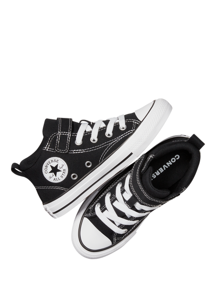 Converse Kids' Chuck Taylor All Star Canvas Trainers, Black/White - view 2, Black/White