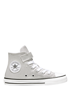 Converse Kids' Chuck Taylor Easy On High Top Trainers, Light Grey, Light Grey