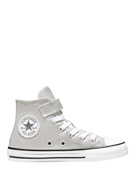 Converse Kids' Chuck Taylor Easy On High Top Trainers, Light Grey, Light Grey