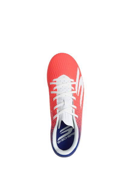 Skechers Kids' SKX_2 Jr Youth MG Football Boots, Black/Blue/Pink - view 2, Black/Blue/Pink