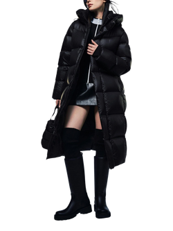 Bosideng Goose Down Full Length Puffer Coat, Coal, Coal