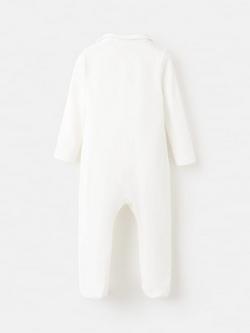 Mango Baby Lisse Bodysuit, White - view 2, White